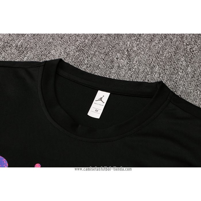 Chandal del Paris Saint-Germain Jordan 2021 2022 Manga Corta Negro